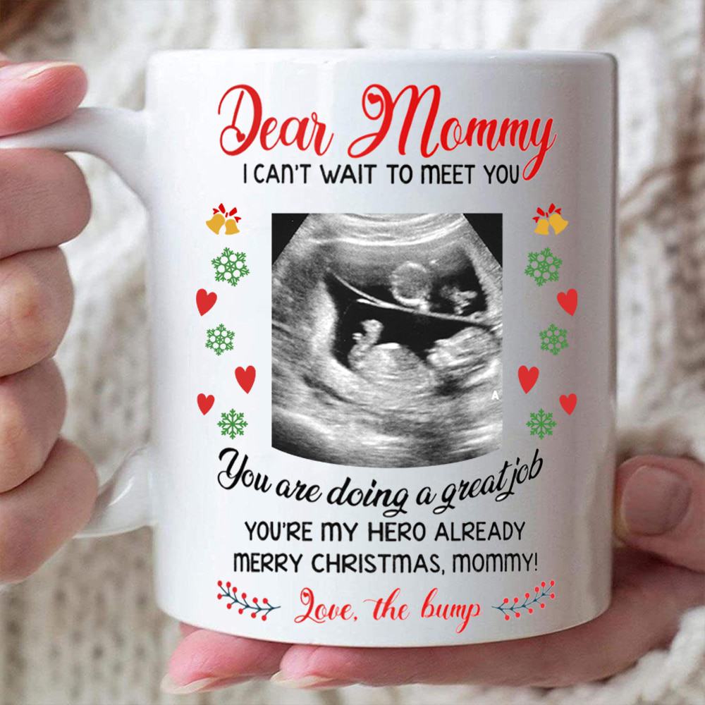 You're My Hero Already Merry Christmas, Mommy - Personalized Coffee Mug - Christmas Gift-Myprintsy
