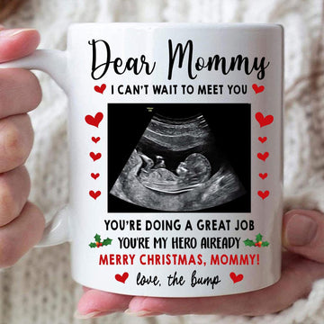 You're My Hero Already Merry Christmas, Mommy - Personalized Coffee Mug - Christmas Gift-Myprintsy