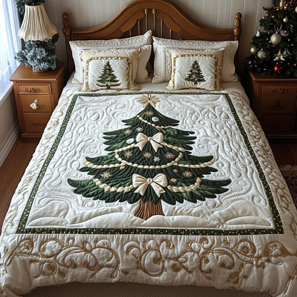 Yuletide Charm -Piece Quilted Bedding Set VTQ-Myprintsy