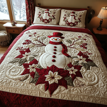 Yuletide Glow -Piece Quilted Bedding Set VTQ-Myprintsy