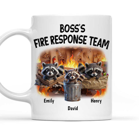 Boss's Fire Response Team - Personalized Coffee Mug