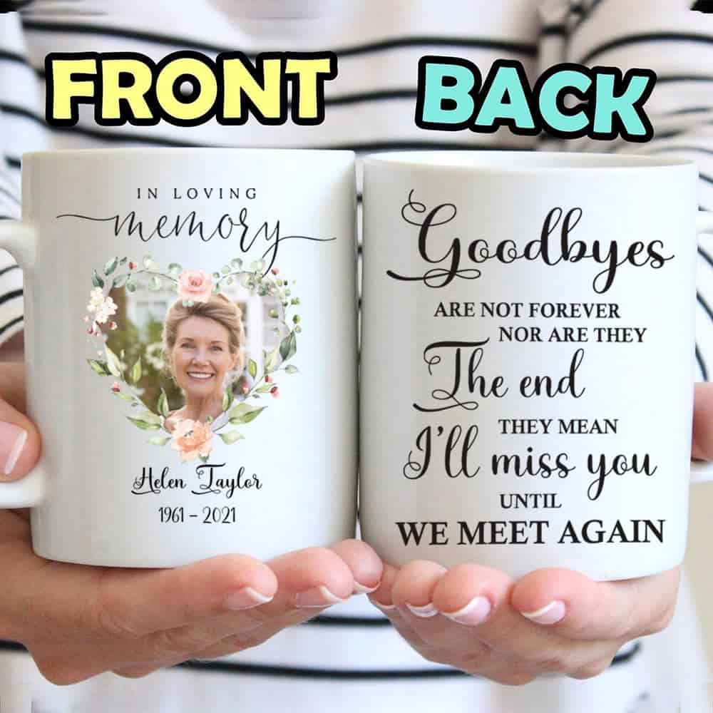 I Miss You Until We Meet Again - Personalized Memorial Ceramic Mug
