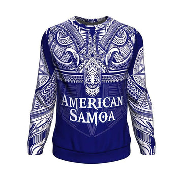 Best American Samoa Polynesian Tattoo Sweatshirt-Myprintsy
