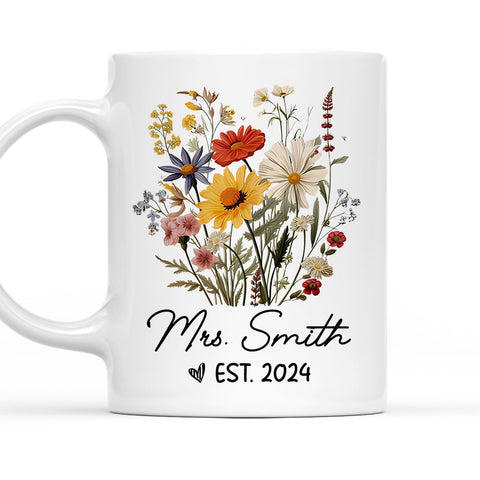 Became Mr. and Mrs - Personalized Coffee Mug