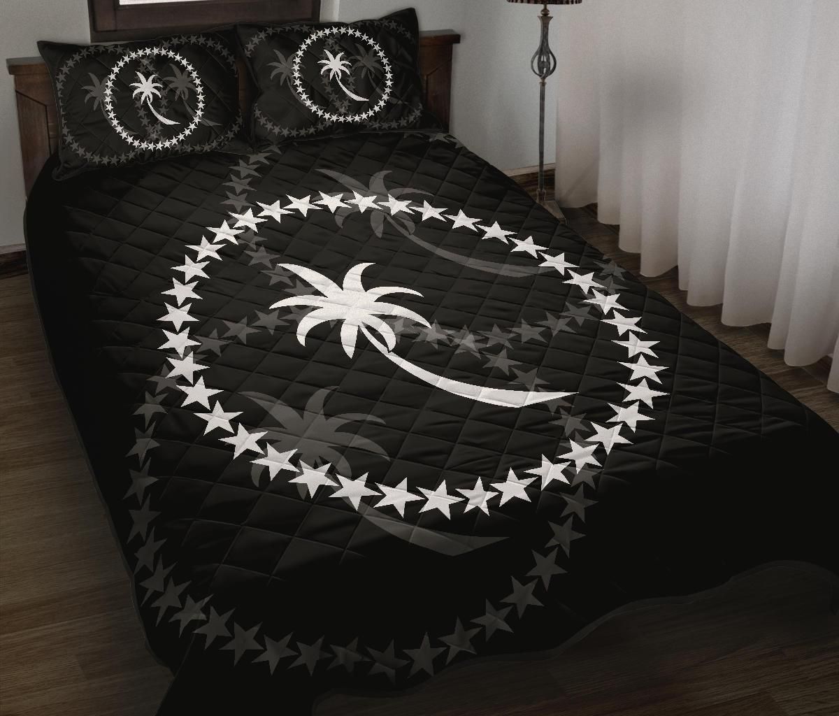 Chuuk Polynesian Quilt Bed Set