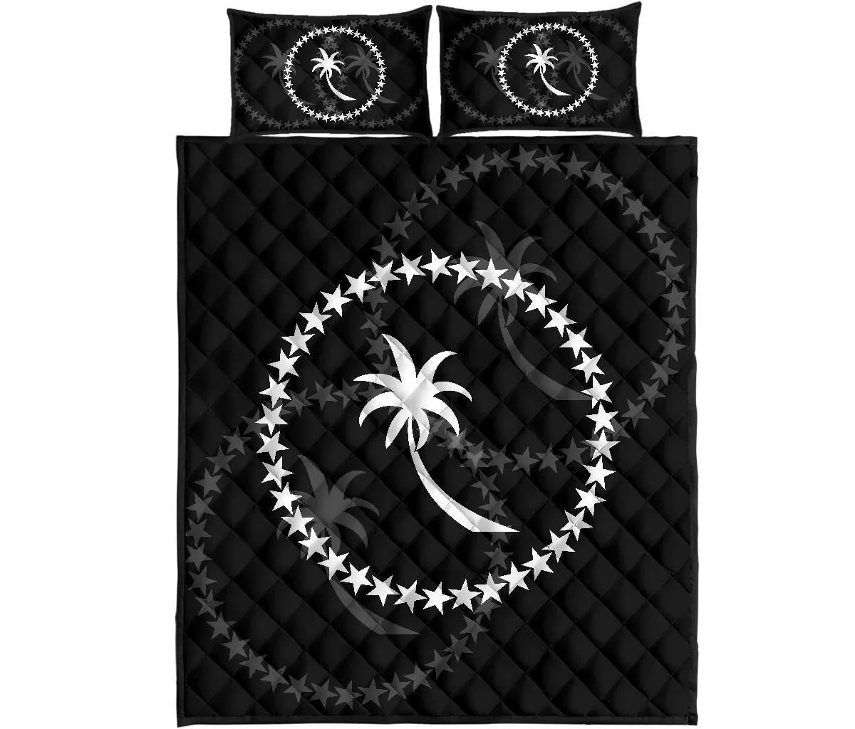 Chuuk Polynesian Quilt Bed Set