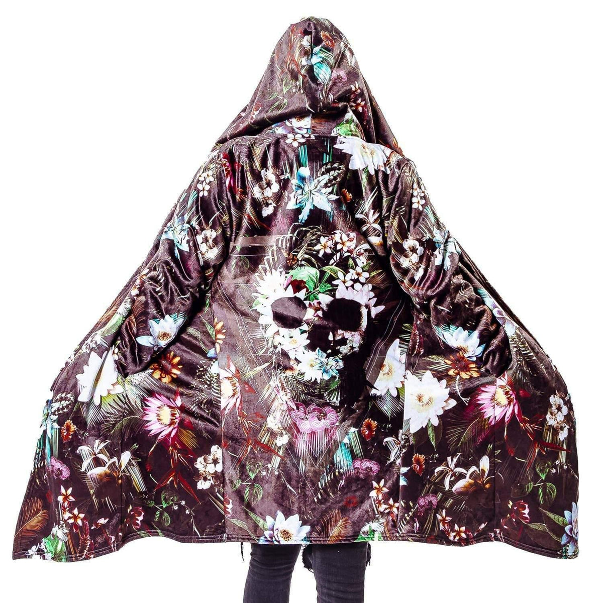 Flower & Skull Cloak
