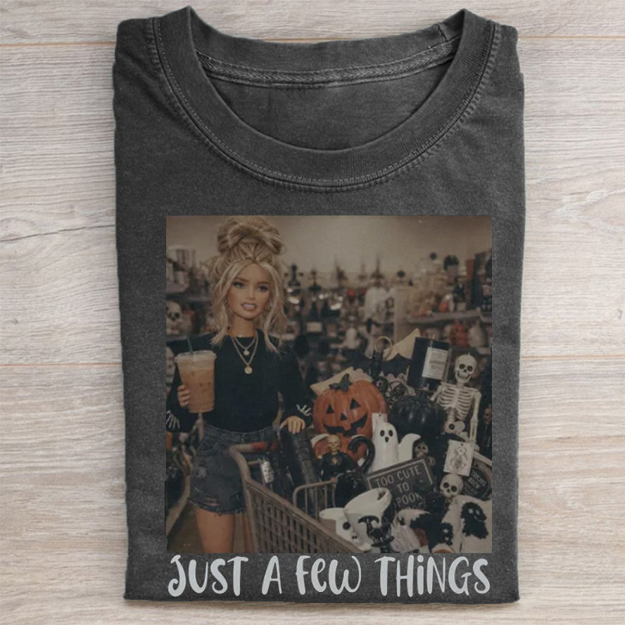 Retro Halloween Doll Face Meme - Halloween Shirt