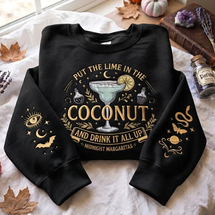 Embroidered Spooky Season Witchy - Halloween Shirt