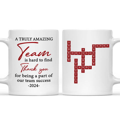 A Truly Amazing Team - Personalized Coffee Mug