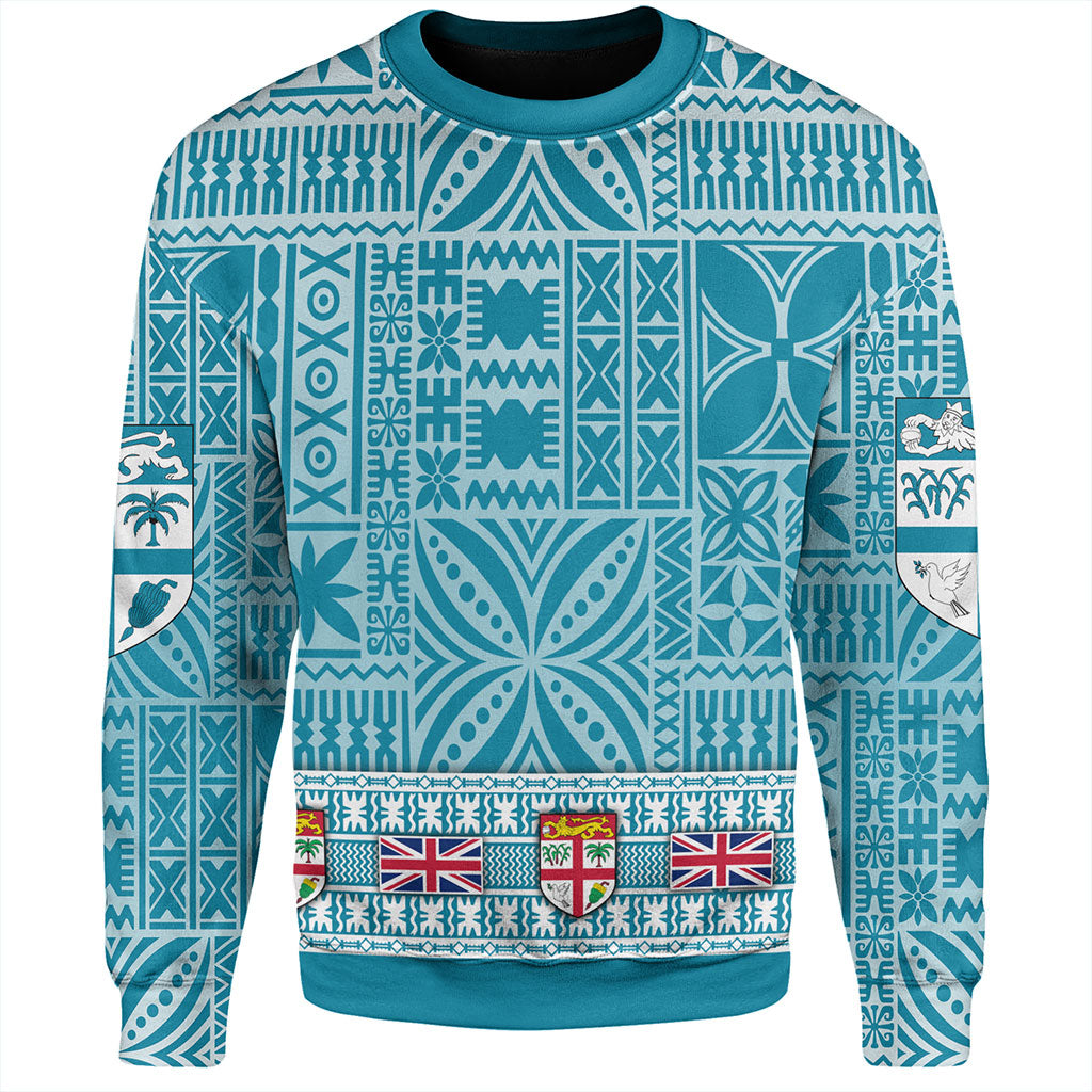 Fiji Sweatshirt Classic Bula Flag
