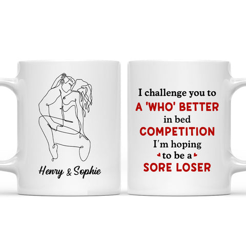 I Challenge You - Personalized Coffee Mug