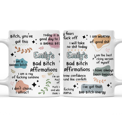 Funny Affirmations - Personalized Coffee Mug