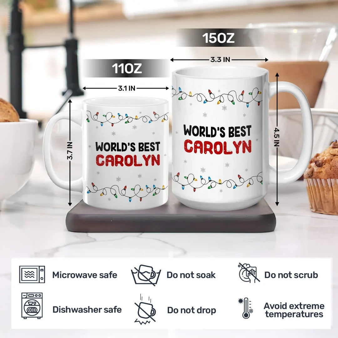 The Best To Me - Personalized Ceramic Coffee Mug