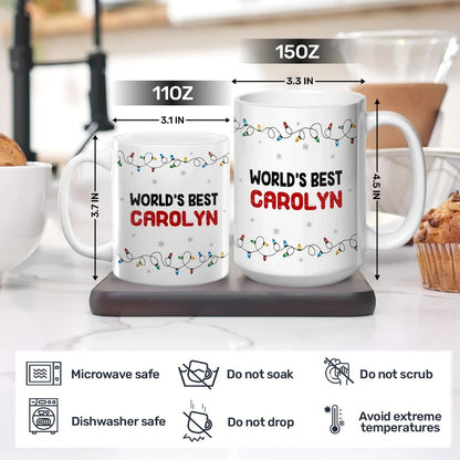 The Best To Me - Personalized Ceramic Coffee Mug