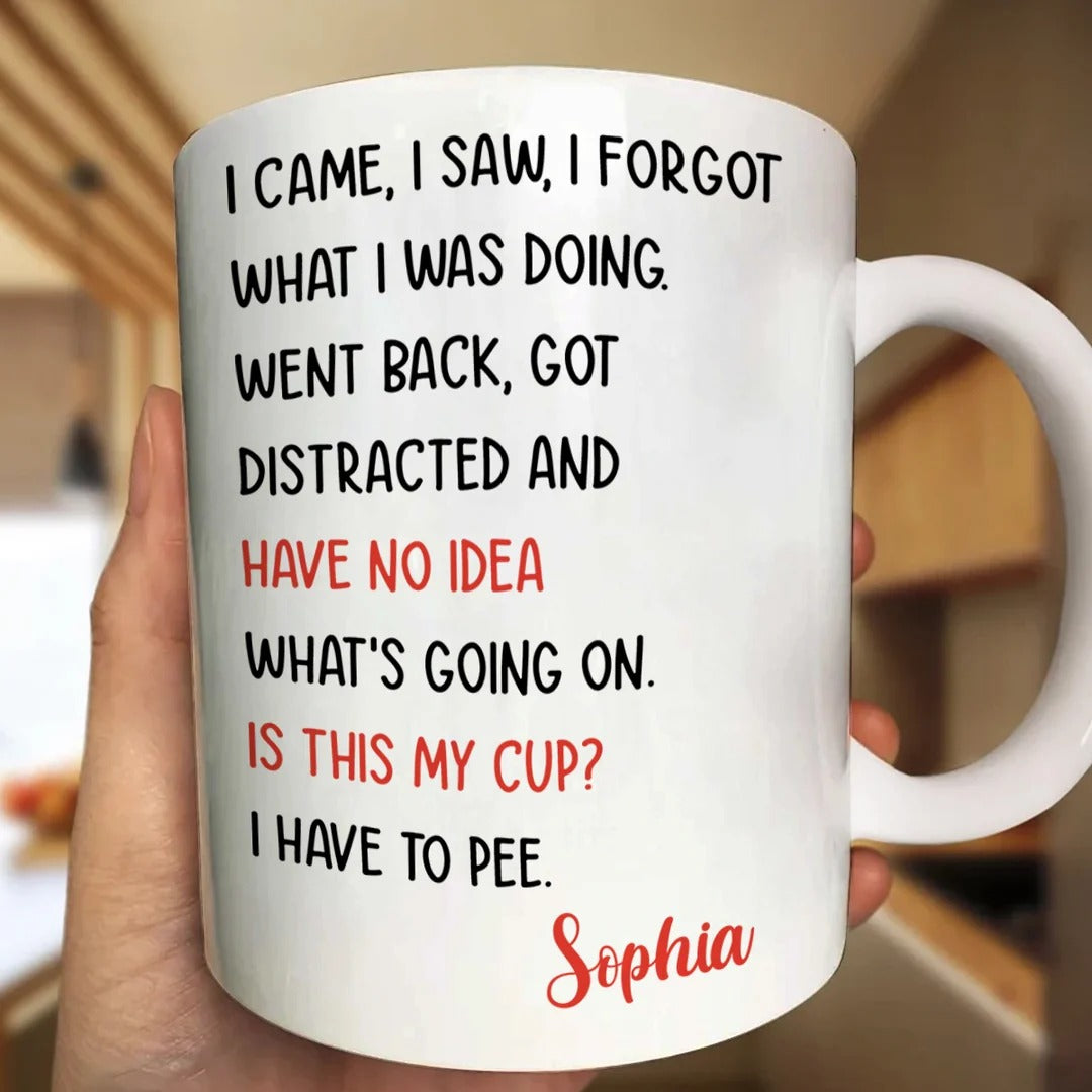 Is This My Cup - Personalized Ceramic Coffee Mug