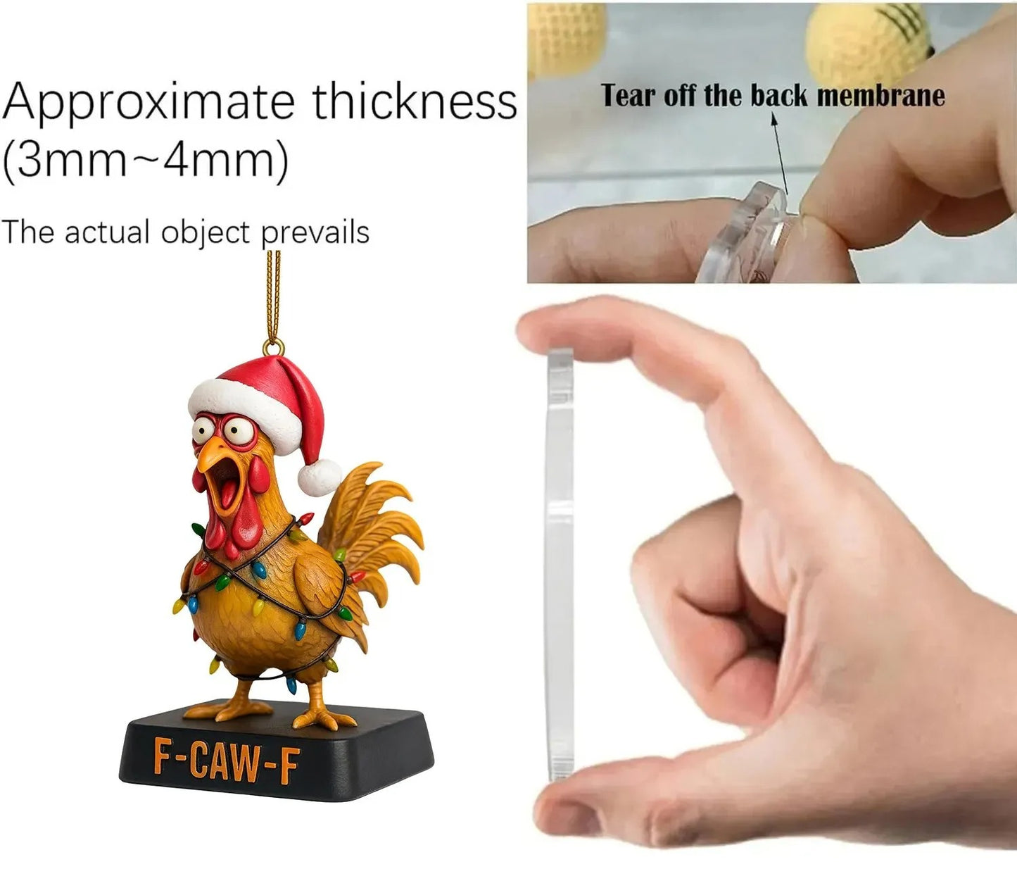 F-Caw-F Crow Joke - Gift For Family Members, Coworkers, Friends - Advent Calendar