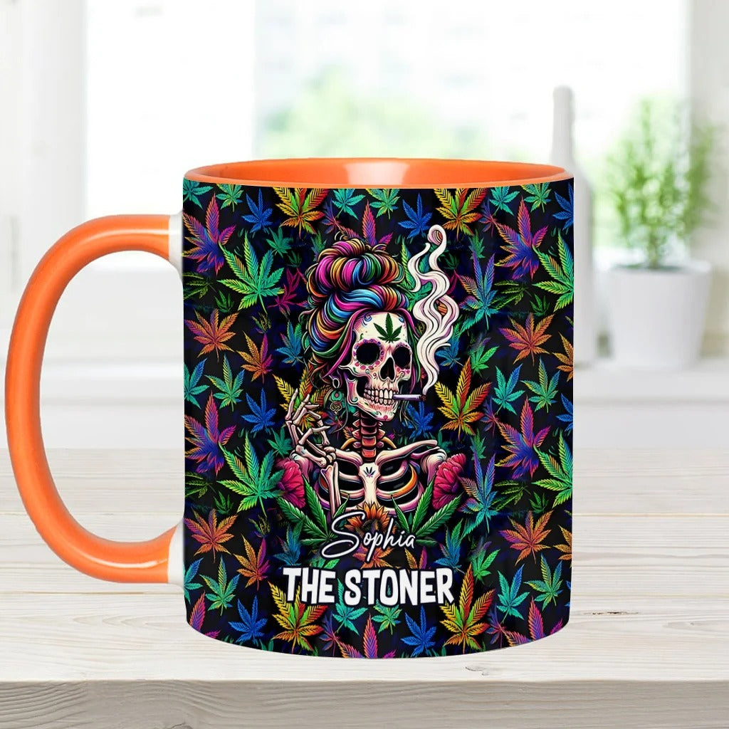 The Stoner - Personalized Weed Accent Mug