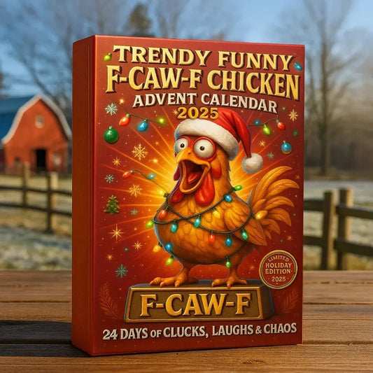 F-Caw-F Crow Joke - Gift For Family Members, Coworkers, Friends - Advent Calendar