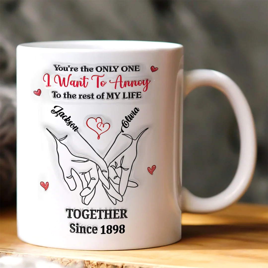 Annoy You Gift For Husband And Wife - Personalized Ceramic Coffee Mug