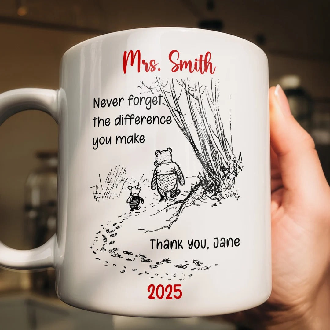 Special Thanks To Special Souls - Personalized Ceramic Coffee Mug