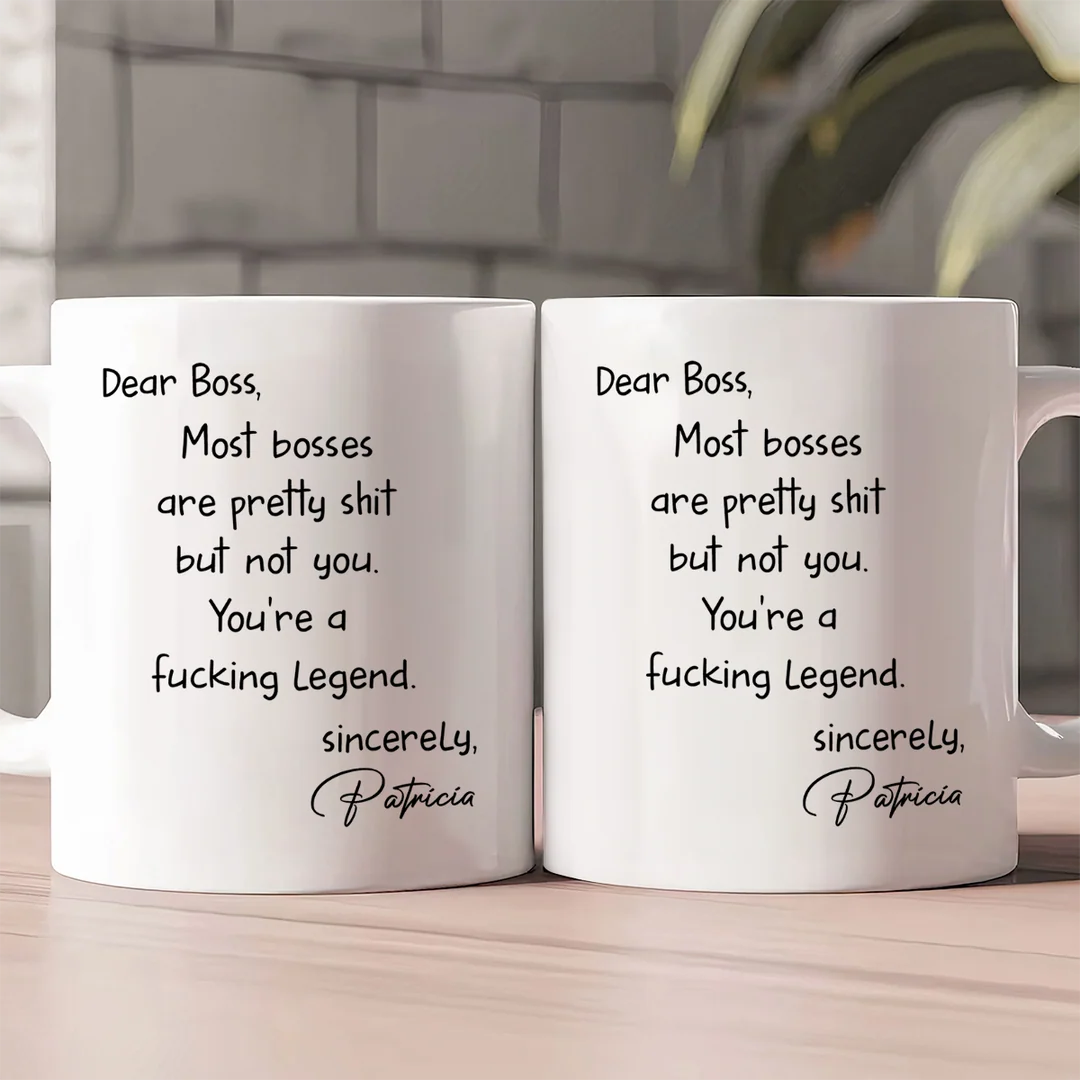 You Are A Legend - Personalized Ceramic Coffee Mug
