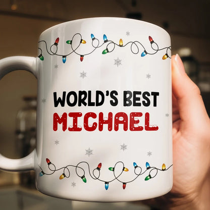 The Best To Me - Personalized Ceramic Coffee Mug