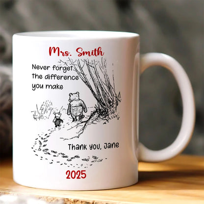 Special Thanks To Special Souls - Personalized Ceramic Coffee Mug