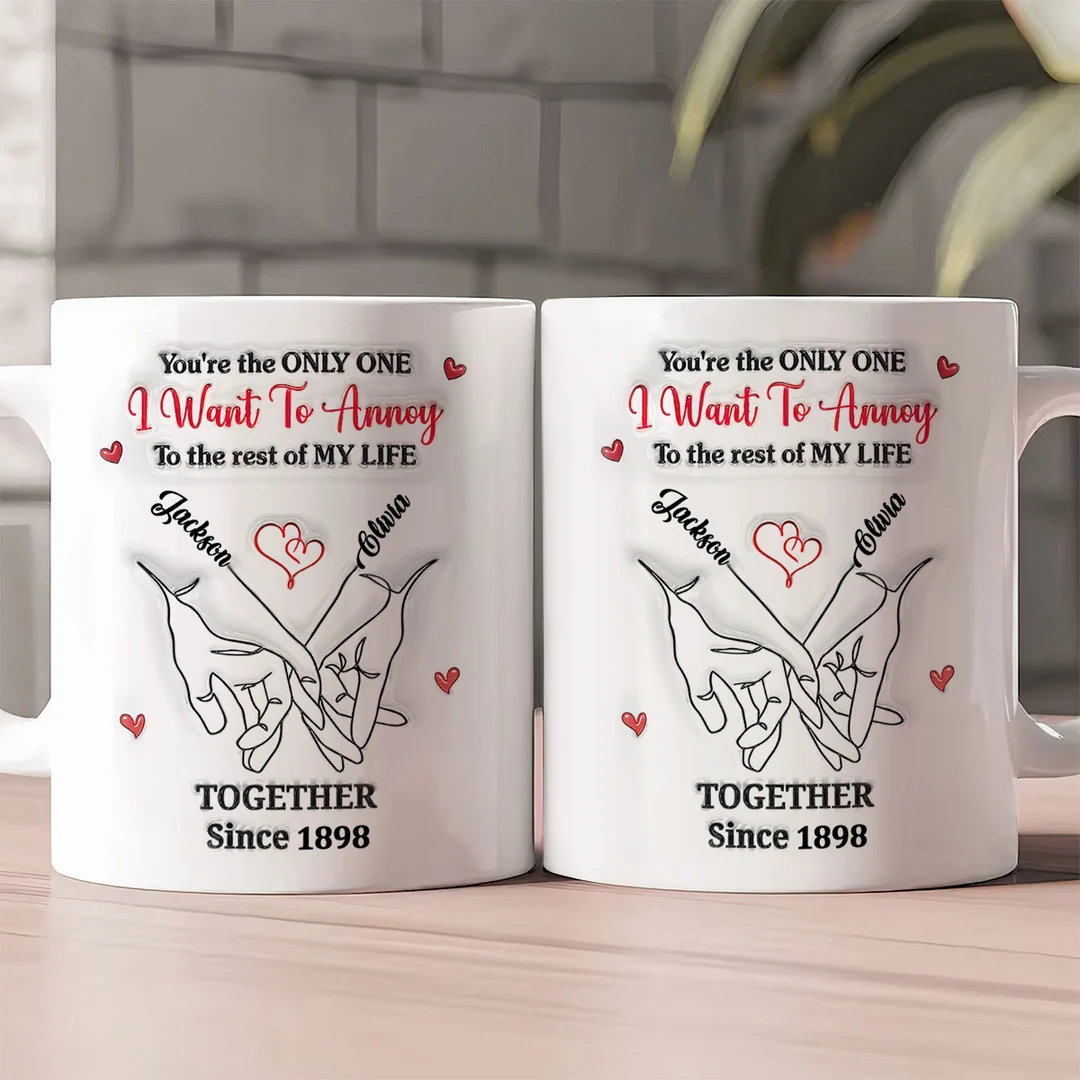 Annoy You Gift For Husband And Wife - Personalized Ceramic Coffee Mug