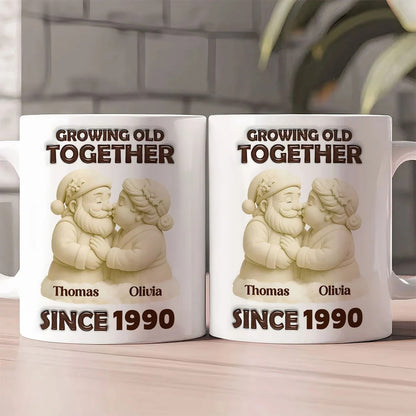 Mistletoe Moments - Personalized Ceramic Coffee Mug