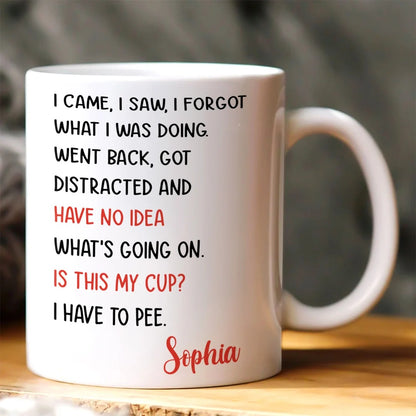 Is This My Cup - Personalized Ceramic Coffee Mug
