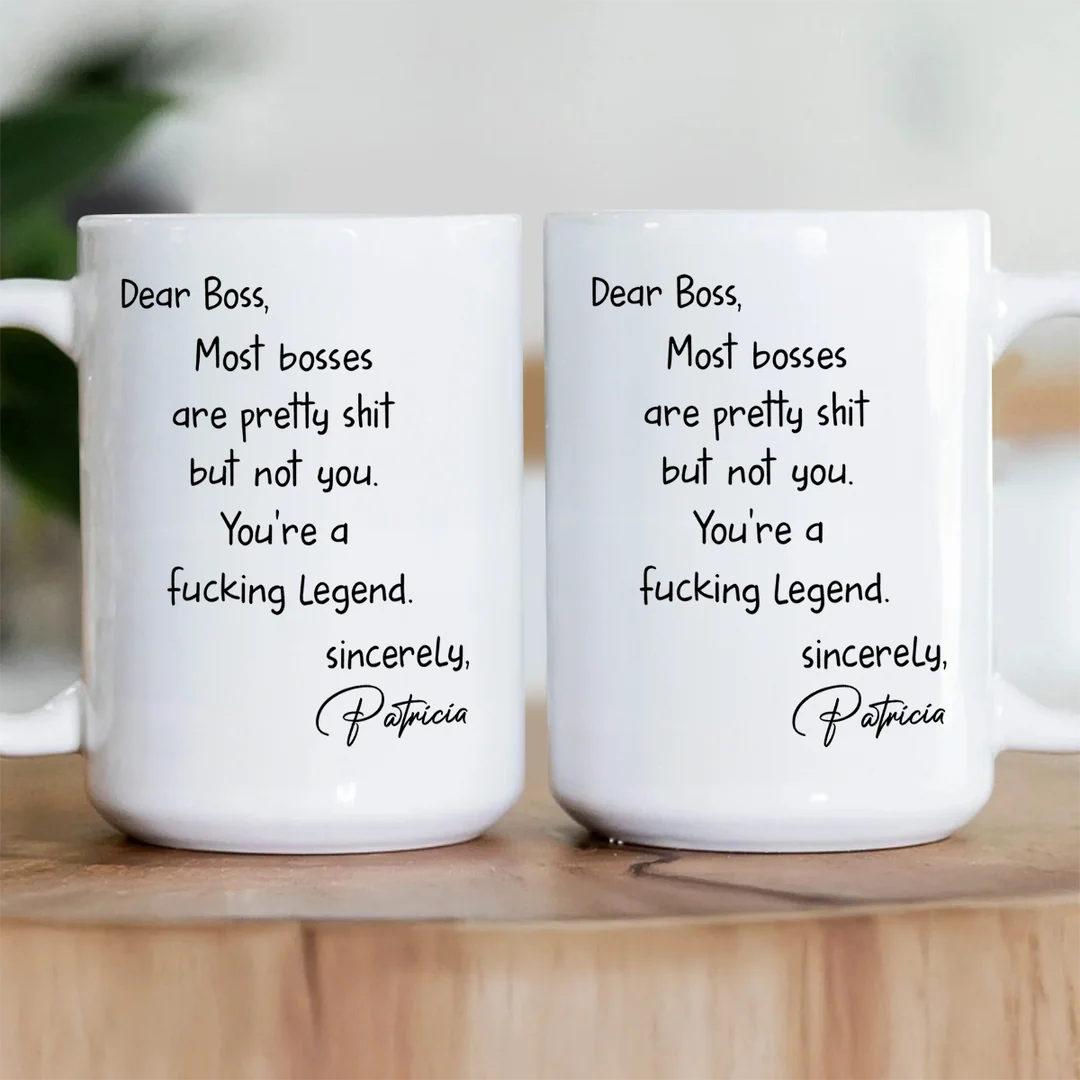 You Are A Legend - Personalized Ceramic Coffee Mug