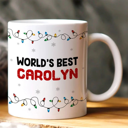 The Best To Me - Personalized Ceramic Coffee Mug