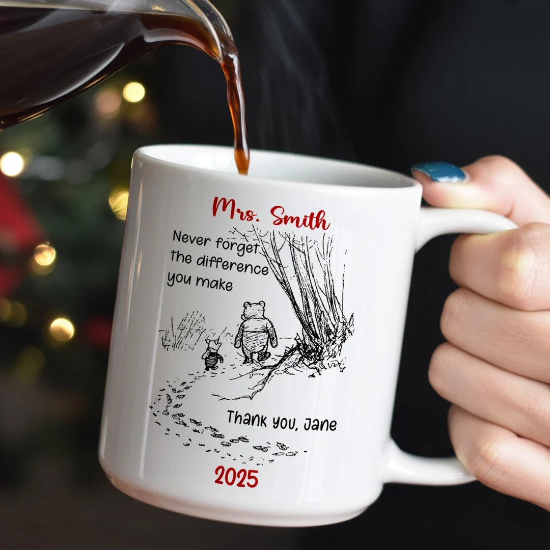 Special Thanks To Special Souls - Personalized Ceramic Coffee Mug