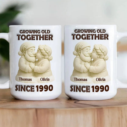 Mistletoe Moments - Personalized Ceramic Coffee Mug