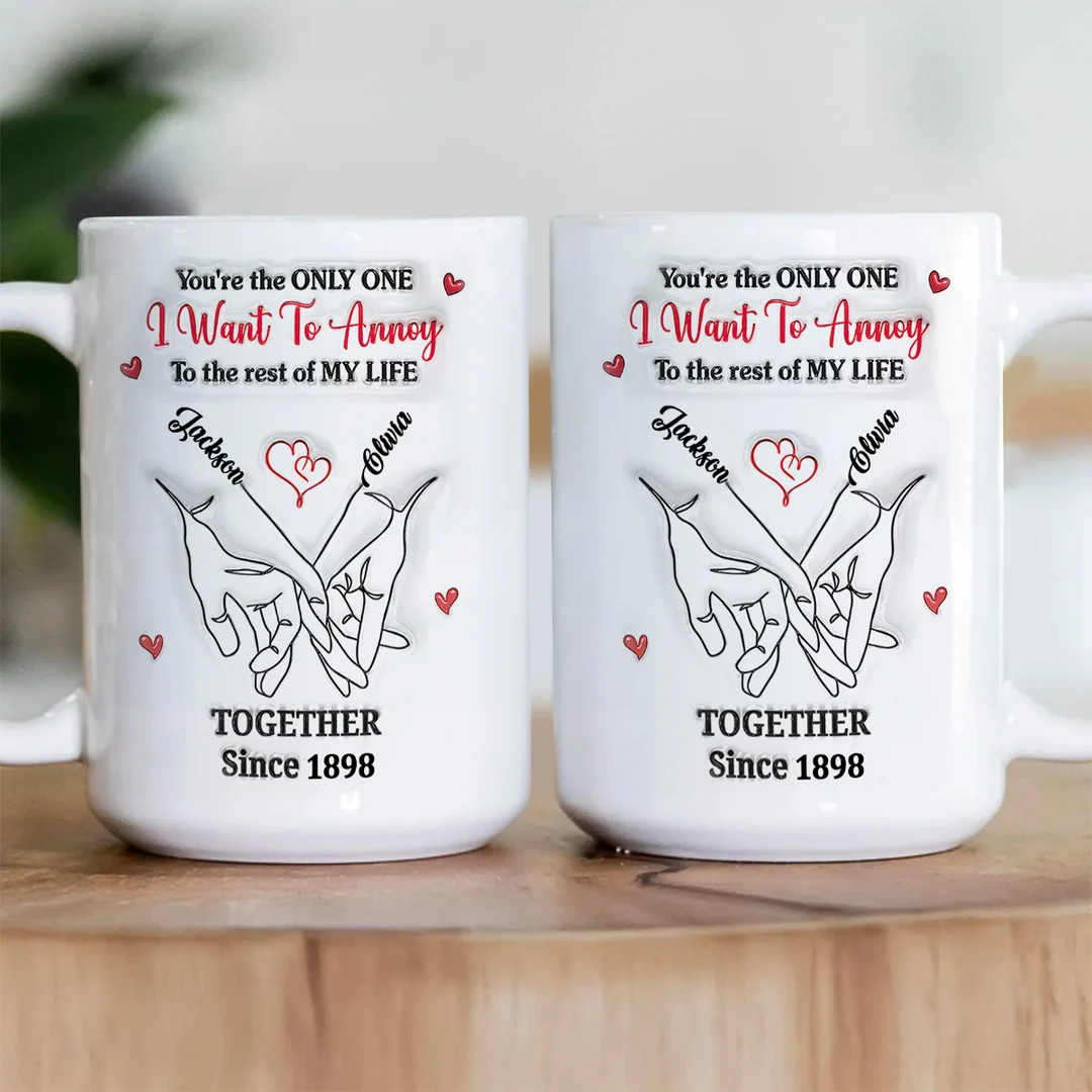 Annoy You Gift For Husband And Wife - Personalized Ceramic Coffee Mug