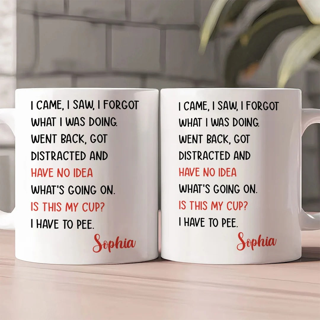Is This My Cup - Personalized Ceramic Coffee Mug