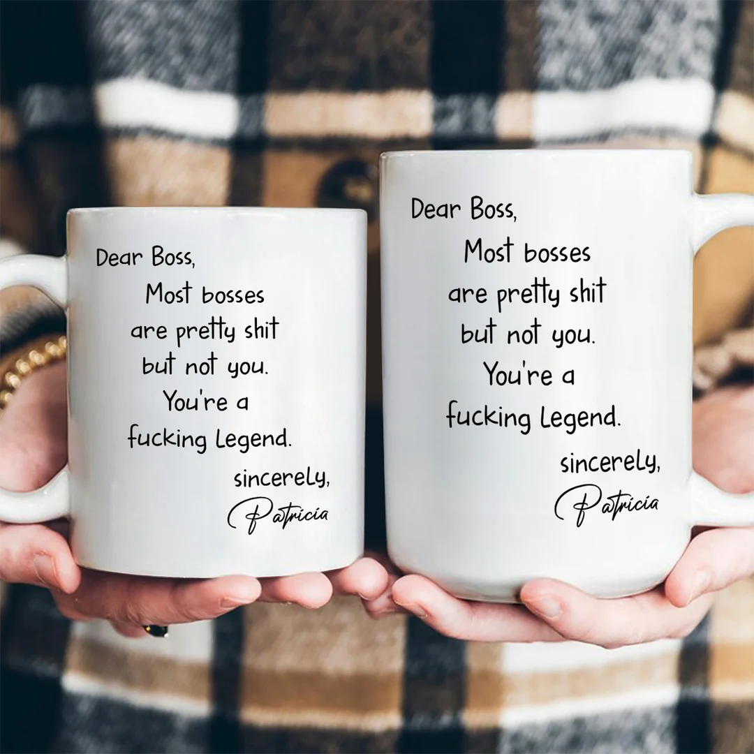 You Are A Legend - Personalized Ceramic Coffee Mug