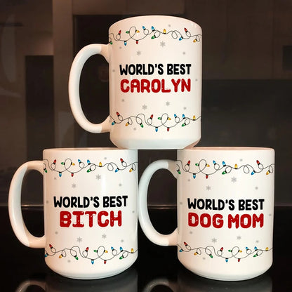 The Best To Me - Personalized Ceramic Coffee Mug
