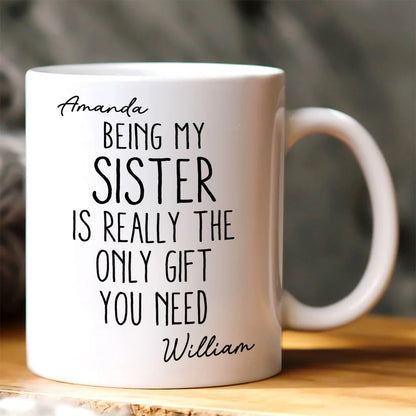 Only Gift You Need - Personalized Ceramic Coffee Mug