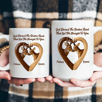 You & Me We Got This - Personalized Ceramic Coffee Mug