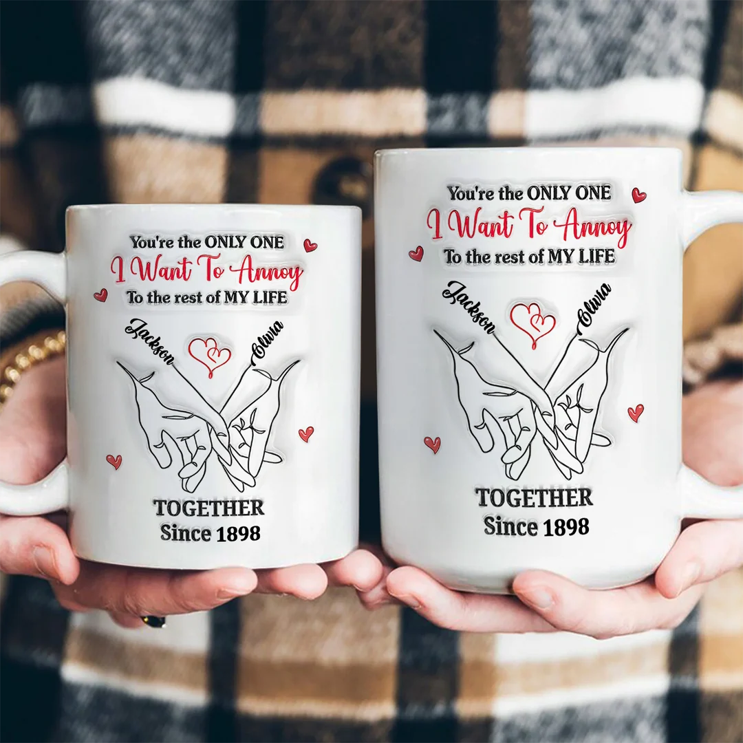 Annoy You Gift For Husband And Wife - Personalized Ceramic Coffee Mug