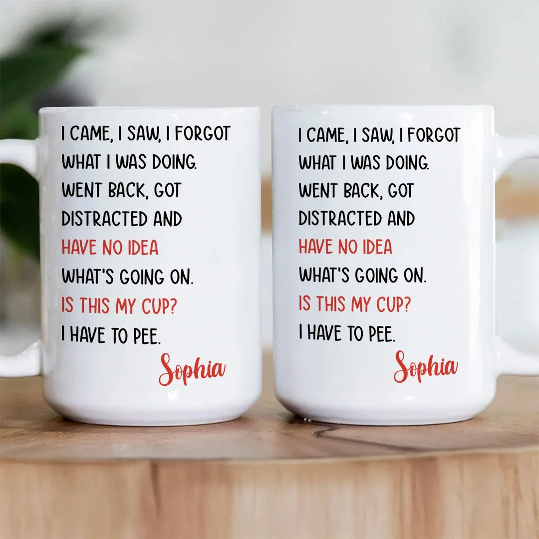 Is This My Cup - Personalized Ceramic Coffee Mug
