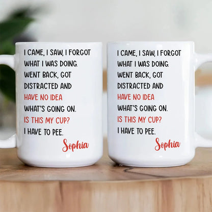 Is This My Cup - Personalized Ceramic Coffee Mug