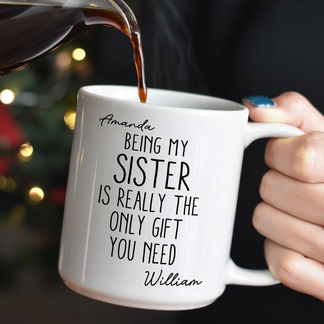 Only Gift You Need - Personalized Ceramic Coffee Mug
