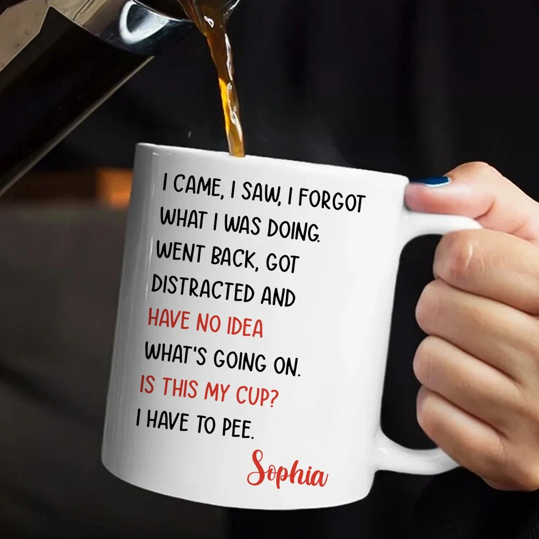 Is This My Cup - Personalized Ceramic Coffee Mug