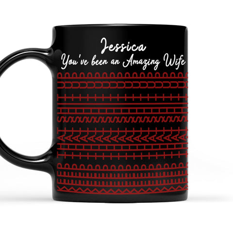 Keep That Sht Up You've Been An Amazing Wife Mug - Personalized Coffee Mug