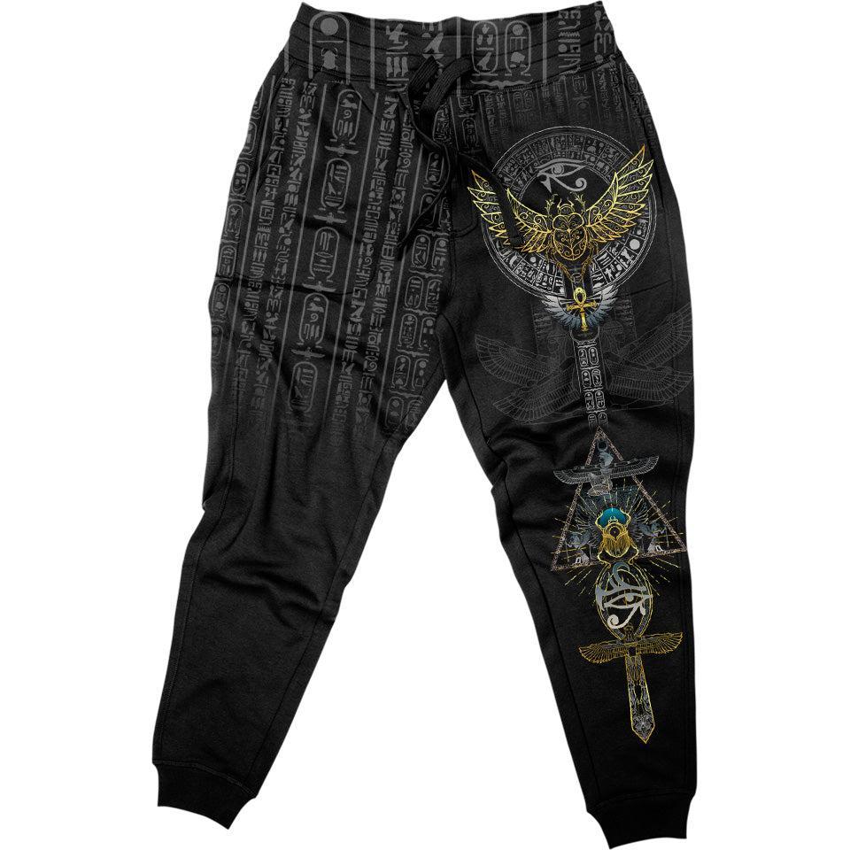 Egyptian Scarab Joggers