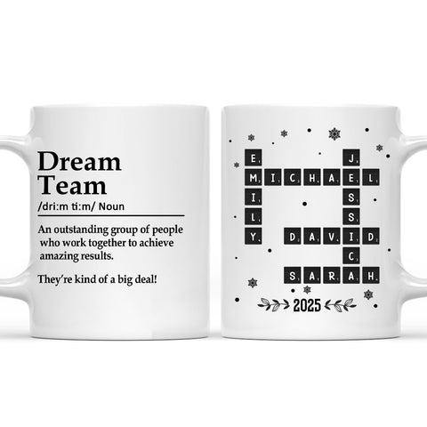 Dream Team - Personalized Coffee Mug