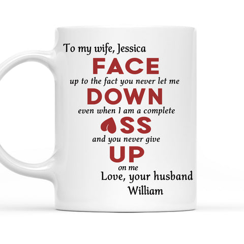 Face Down Ass Up - Personalized Coffee Mug